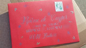 Enveloppes calligraphiées - Solveig De Cuyper